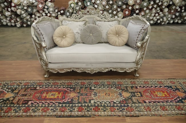 Pre-1900 Antique Malayer Persian Runner Wool Rug 3x12 - 4