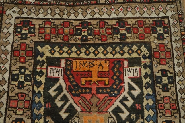 Pre-1900 Antique Malayer Persian Runner Wool Rug 3x12 - 7