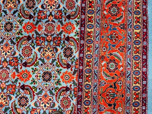 Vintage Persian Tabriz Rug-4802 - 10