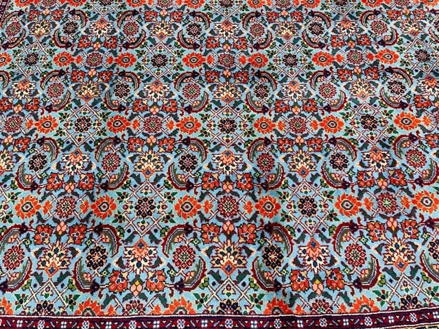 Vintage Persian Tabriz Rug-4802 - 4