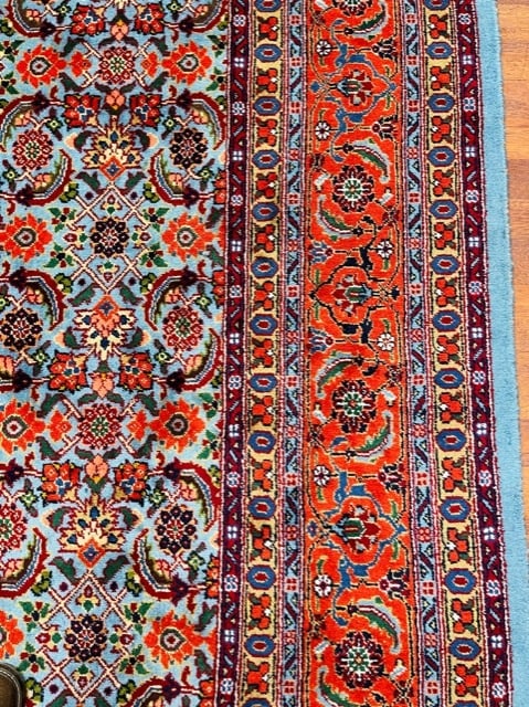 Vintage Persian Tabriz Rug-4802 - 6