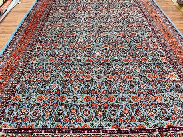 Vintage Persian Tabriz Rug-4802 - 8