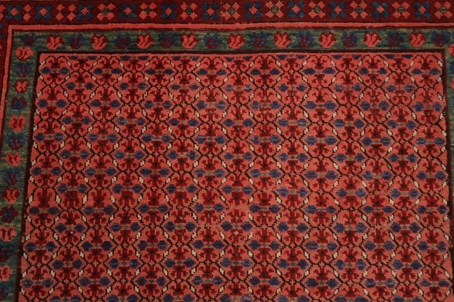Pre-1900 Antique Kazak Oriental Tribal Wool Rug 4x6 - 7