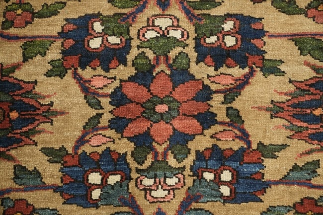 Antique Wool Bakhtiari Persian Area Rug 10x13 - 6