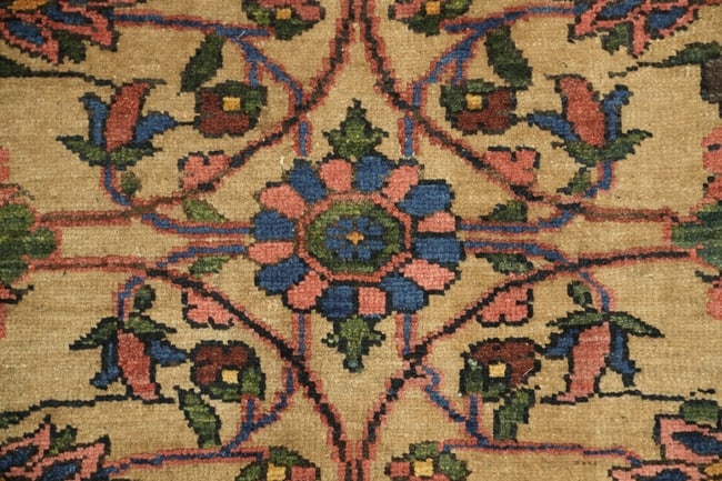 Antique Wool Bakhtiari Persian Area Rug 10x13 - 7