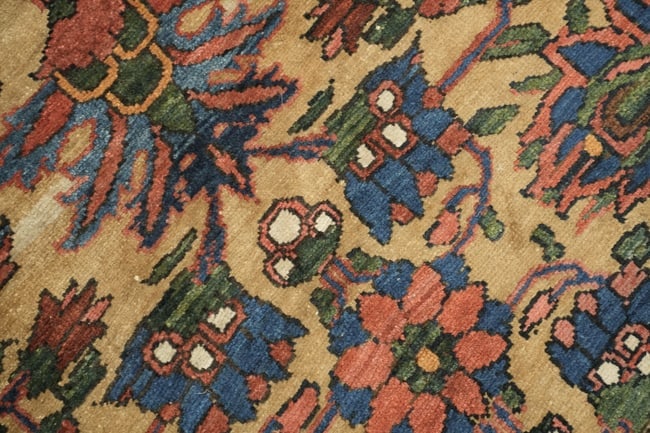 Antique Wool Bakhtiari Persian Area Rug 10x13 - 8