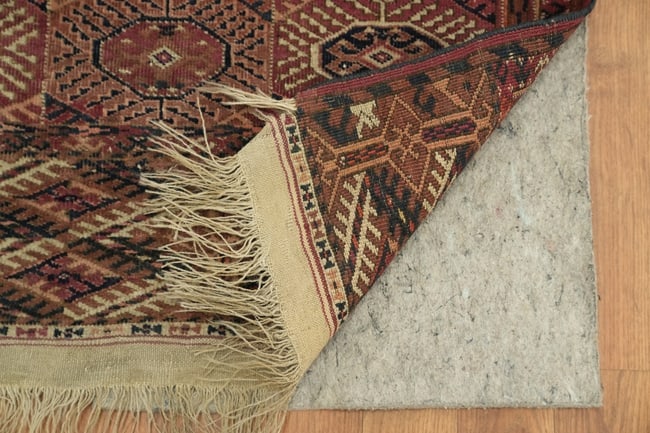 Pre-1900 Antique Turkoman Persian Wool Area Rug 7x10 - 5