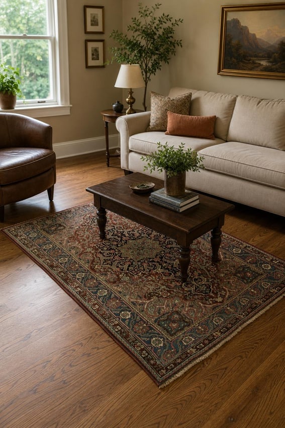 Antique Heriz Bakhshayesh Persian Vegetable Dye Wool Rug 5x7: Title:Antique Heriz Bakhshayesh Persian Vegetable Dye Wool Rug 5x7 Description:A Beautiful Genuine Iran ( Persia ) Heriz (Bakhshayesh) rug is Hand Knotted by skillful weavers in Iran ( Pe