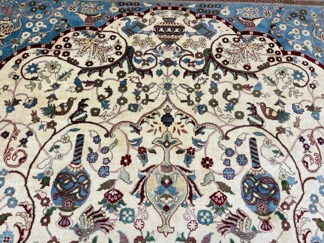 Vintage Pak-Persian Tabriz Design Rug-4978 - 11