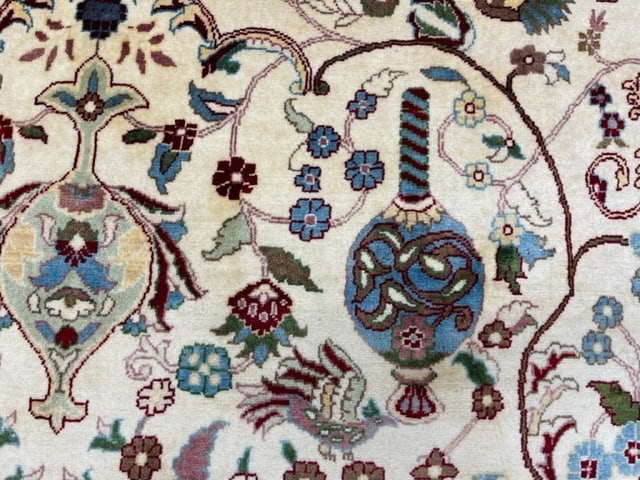 Vintage Pak-Persian Tabriz Design Rug-4978 - 5