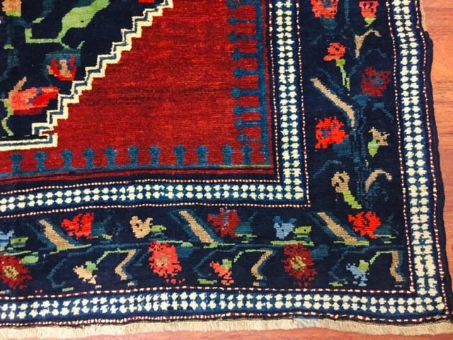 Antique Karabagh Caucasian Rug-1136 - 2