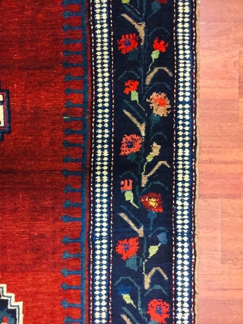 Antique Karabagh Caucasian Rug-1136 - 6