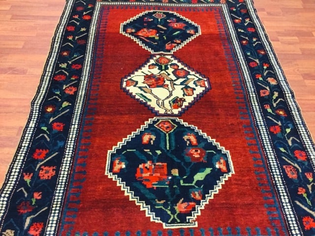 Antique Karabagh Caucasian Rug-1136 - 8