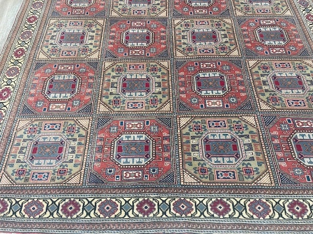 Vintage Turkish kaysari rug-3997 - 3