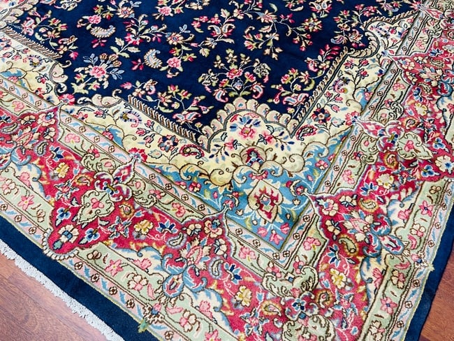 Antique Persian kerman Rug-1795 - 3