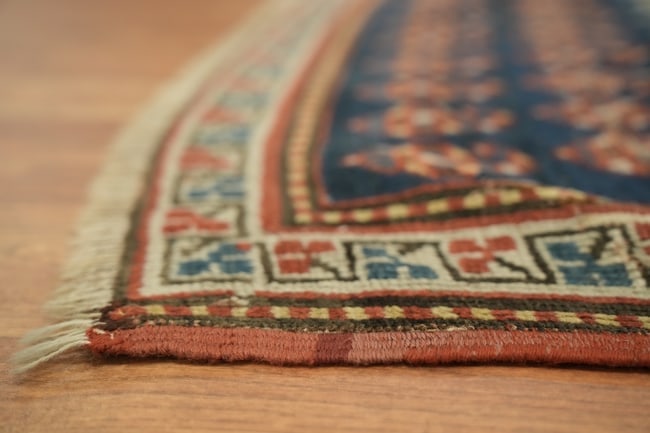 Antique Kazak Oriental Wool Tribal Rug 3x6 - 13