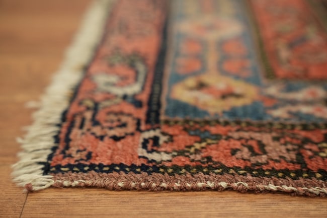 Pre-1900 Antique Malayer Persian Tribal Wool Rug 3x13 - 18