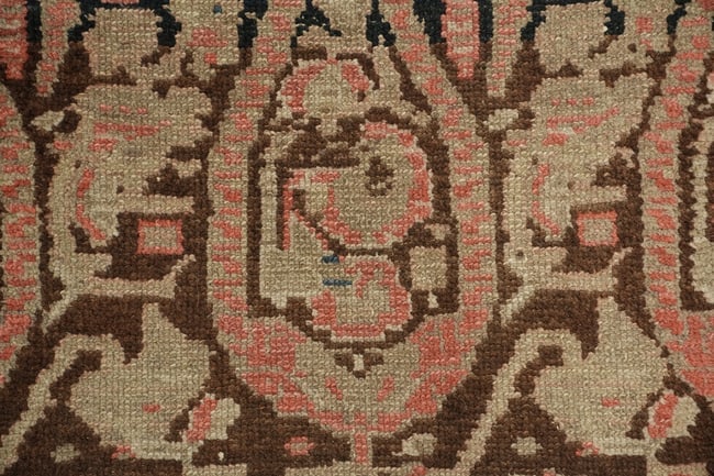 Pre-1900 Antique Malayer Persian Tribal Wool Rug 3x13 - 7