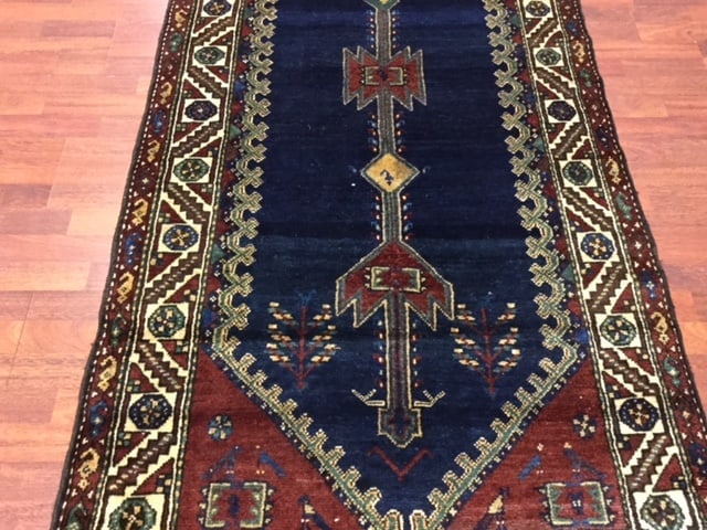 Antique Persian singed northwest Runner-4296 - 9