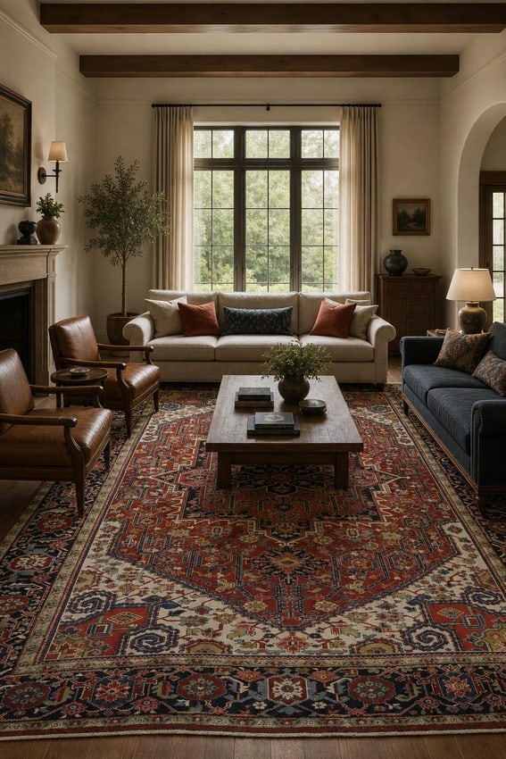 Antique Heriz Serapi Oriental Wool Area Rug 10x12: Title:Antique Heriz Serapi Oriental Wool Area Rug 10x12 Description:A Beautiful Genuine Iran ( Persia ) Heriz (serapi) rug is Hand Knotted by skillful weavers in Iran ( Persia ) with