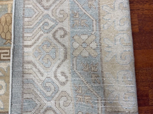 Vintage Persian Mashad- Kashmar rug-4555 - 6