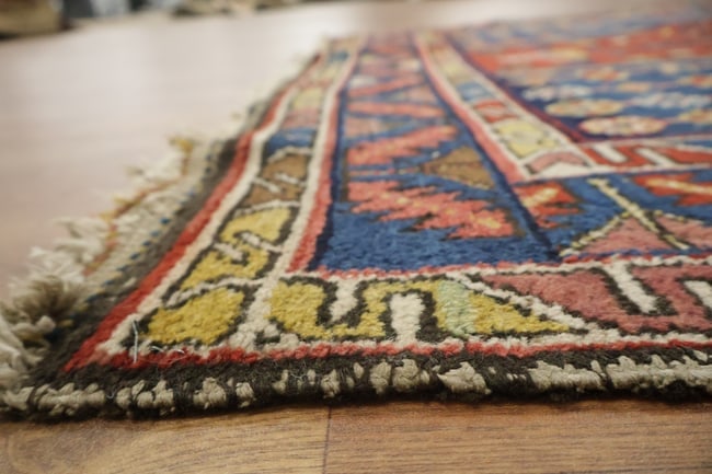 Vegetable Dye Antique Malayer Persian Runner Wool Rug 4x11 - 19