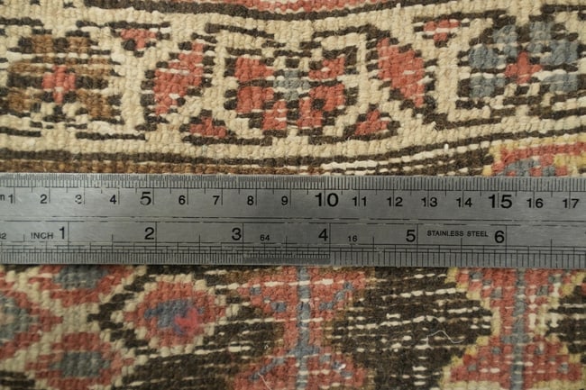 Pre-1900 Antique Heriz Bakhshayesh Persian Wool Rug 3x14 - 16