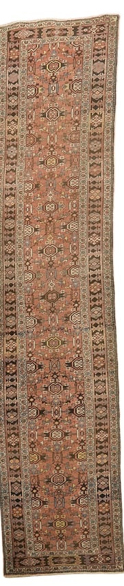 Pre-1900 Antique Heriz Bakhshayesh Persian Wool Rug 3x14: Title:Pre-1900 Antique Heriz Bakhshayesh Persian Wool Rug 3x14 Description:A Beautiful Genuine Iran ( Persia ) Heriz (Bakhshayesh) rug is Hand Knotted by skillful weavers in Iran ( Persia ) with 100%