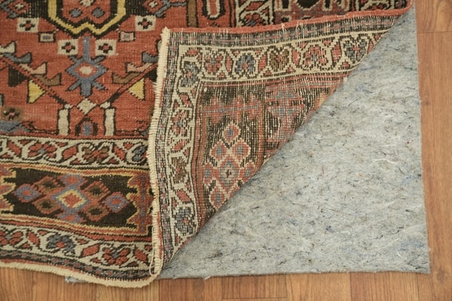 Pre-1900 Antique Heriz Bakhshayesh Persian Wool Rug 3x14 - 6