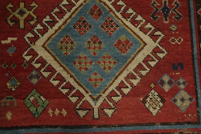 Pre-1900 Antique Kazak Oriental Runner Wool Rug 3x8 - 10