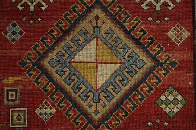 Pre-1900 Antique Kazak Oriental Runner Wool Rug 3x8 - 12