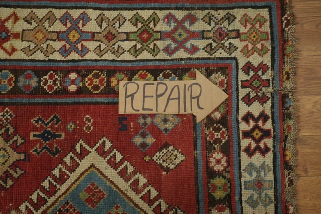 Pre-1900 Antique Kazak Oriental Runner Wool Rug 3x8 - 14