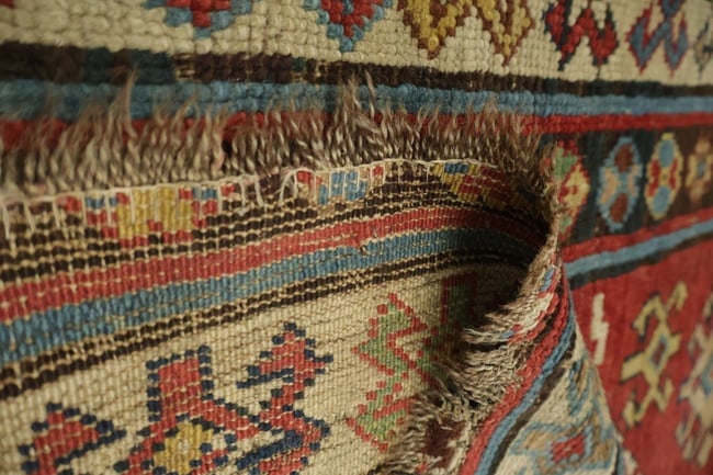 Pre-1900 Antique Kazak Oriental Runner Wool Rug 3x8 - 17