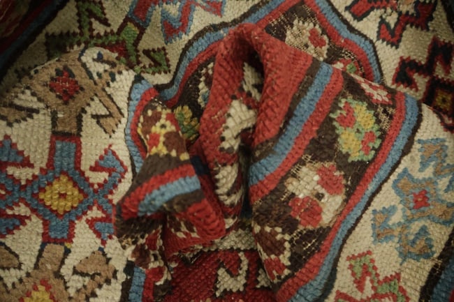 Pre-1900 Antique Kazak Oriental Runner Wool Rug 3x8 - 18