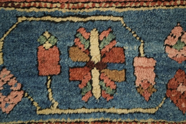 Pre-1900 Antique Heriz Bakhshayesh Persian Runner Wool Rug 3x15 - 9