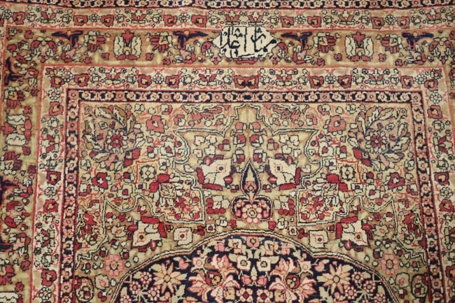 Antique Kerman Ravar Persian Rug 4x6 - 9