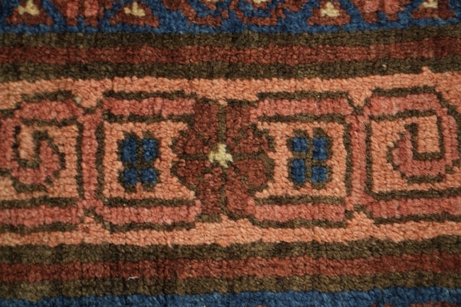 Antique Heriz Bakhshayesh Persian Runner Rug Terracotta 3x11 fft - 10