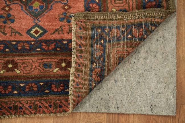 Antique Heriz Bakhshayesh Persian Runner Rug Terracotta 3x11 fft - 6