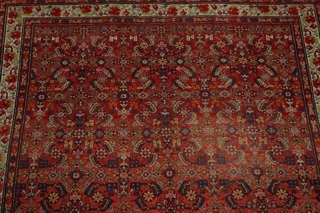 Pre-1900 Antique Malayer Persian Wool Rug 4x7 - 6