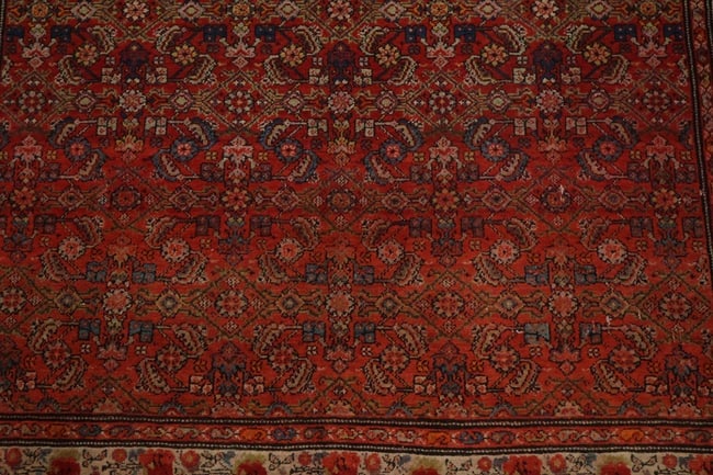 Pre-1900 Antique Malayer Persian Wool Rug 4x7 - 8