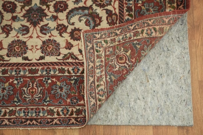 Fine Pre-1900 Antique Isfahan Persian Wool Rug 4x5 - 5