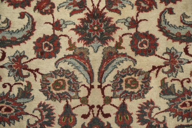 Fine Pre-1900 Antique Isfahan Persian Wool Rug 4x5 - 7