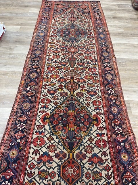Antique Persian Malayer Runner-3976 - 5