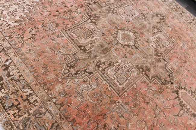 10'1'' x 12'1'' Unique Handmade Vintage Rug - 242385 - 4
