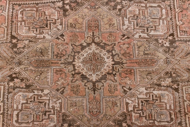 10'1'' x 12'1'' Unique Handmade Vintage Rug - 242385 - 5