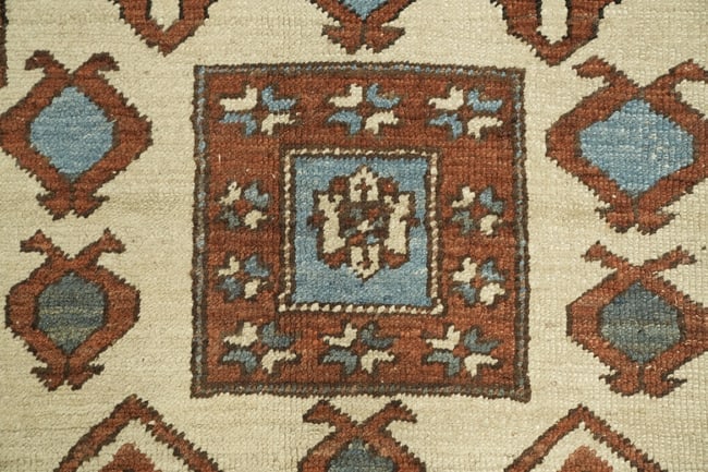 Antique Vegetable Dye Heriz Serapi Persian Area Rug 10x13 - 7