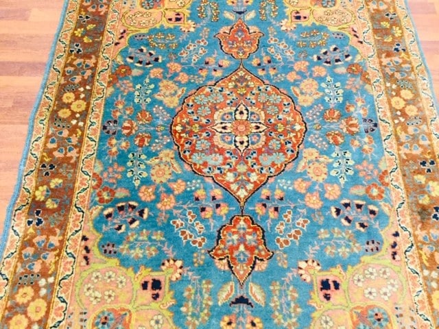 Antique Persian Tabriz Rug-3766 - 4