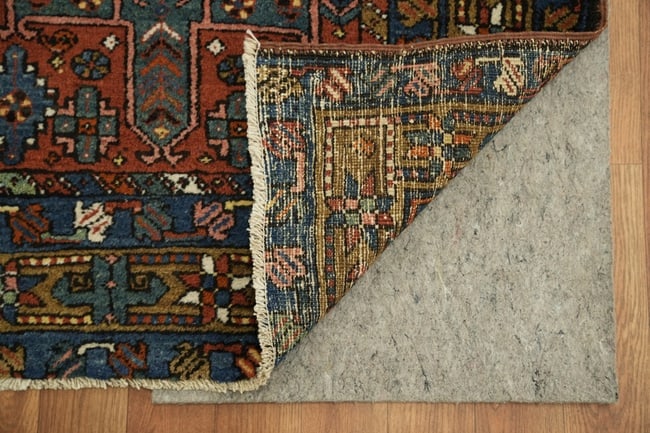 Antique Heriz Serapi Persian Runner Wool Rug 3x13 - 6