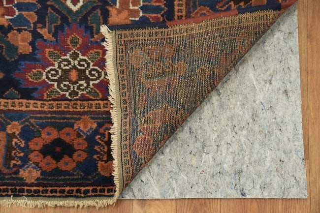 Blue Antique Balouch Persian Wool Rug 4x7 - 5