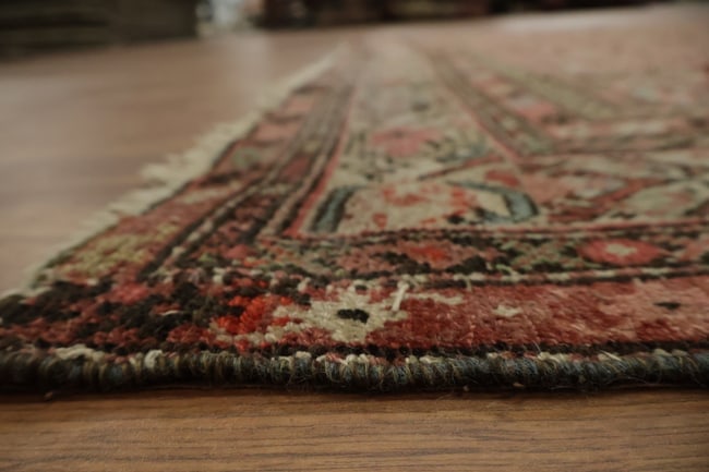 Pre-1900 Antique Malayer Persian Large Wool Rug 7x17 - 14